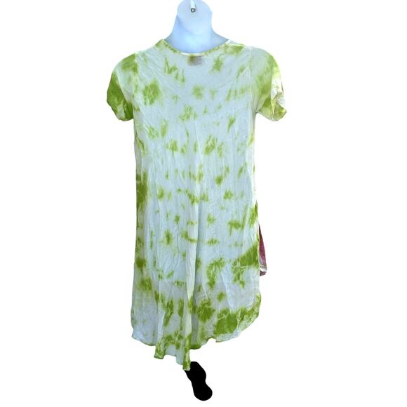 COCONUT REEF, SIZE PLUS O/S, BEACH COVER UP WITH BUTTERFLY - Picture 2 of 3